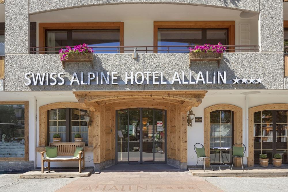 Swiss Alpine Hotel Allalin Zermatt Exterior foto