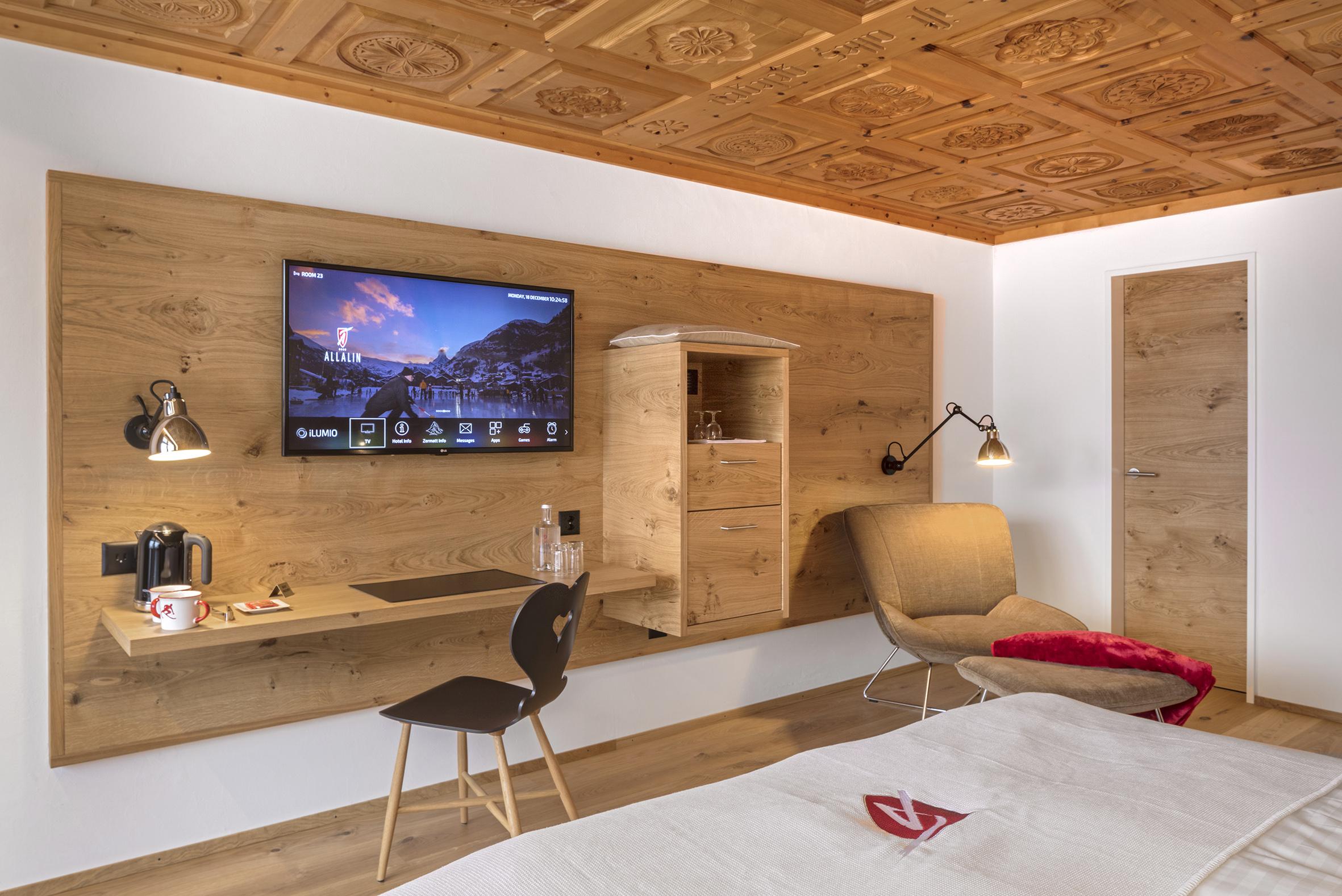 Swiss Alpine Hotel Allalin Zermatt Exterior foto