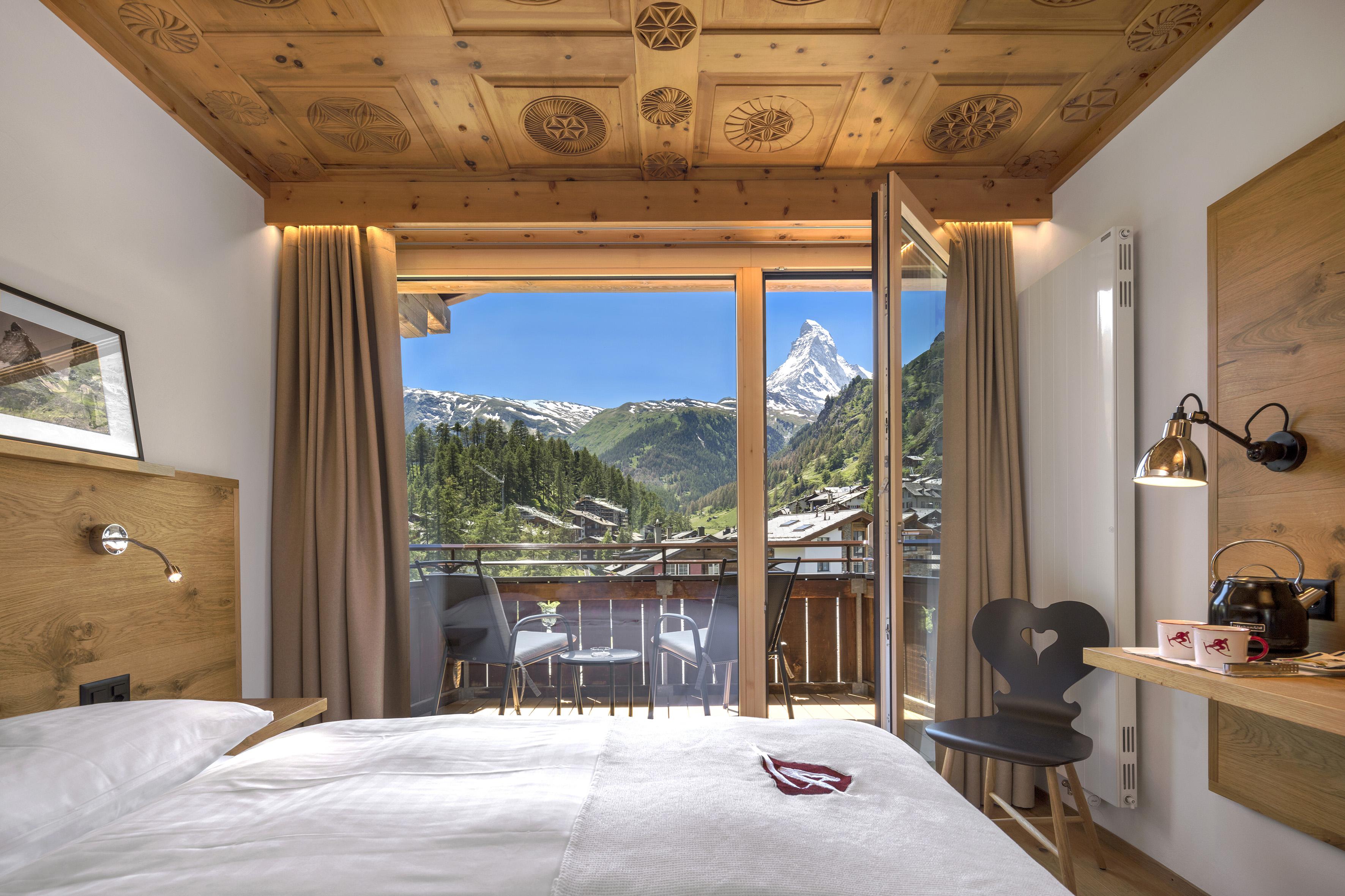 Swiss Alpine Hotel Allalin Zermatt Exterior foto