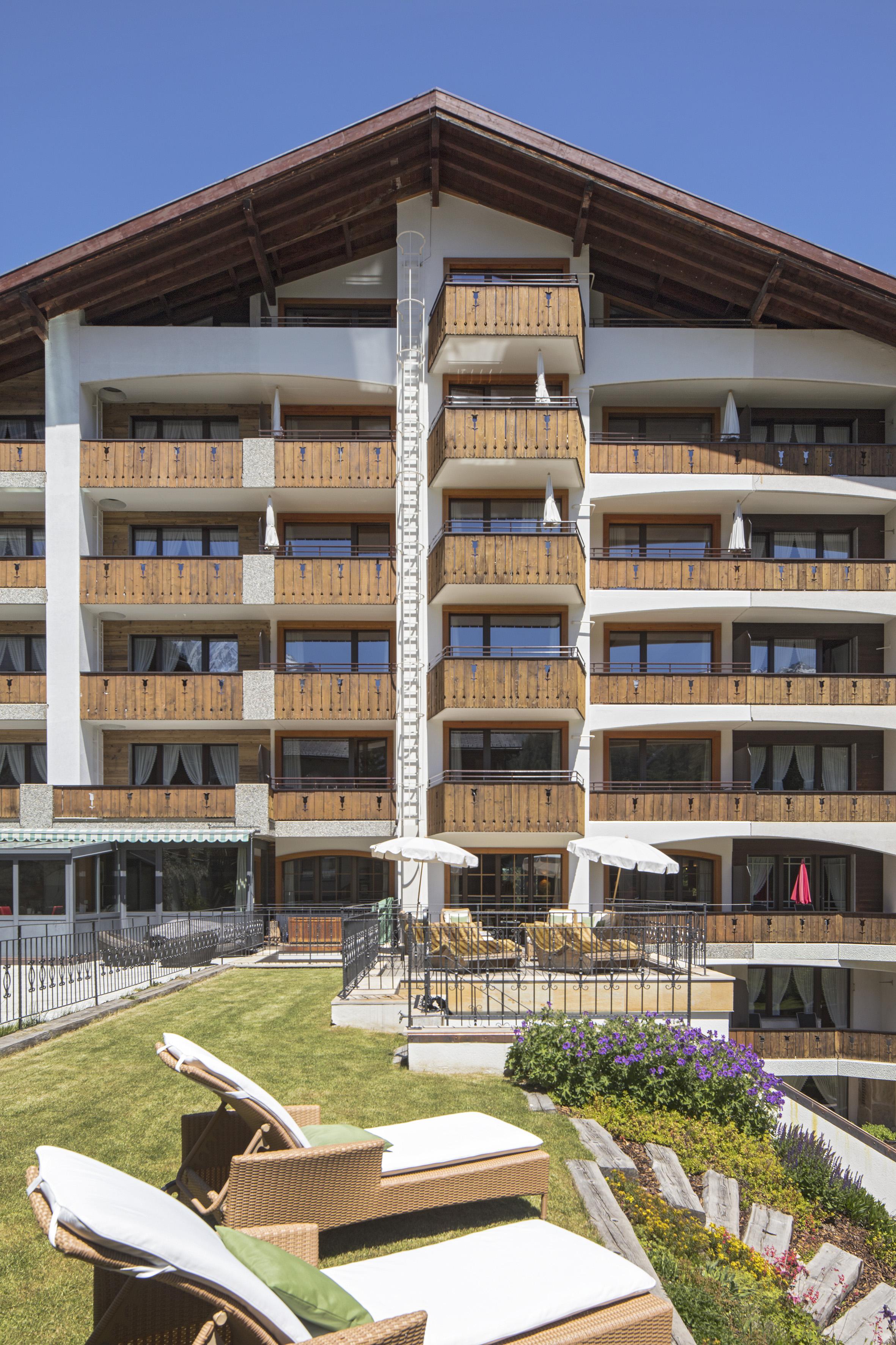 Swiss Alpine Hotel Allalin Zermatt Exterior foto