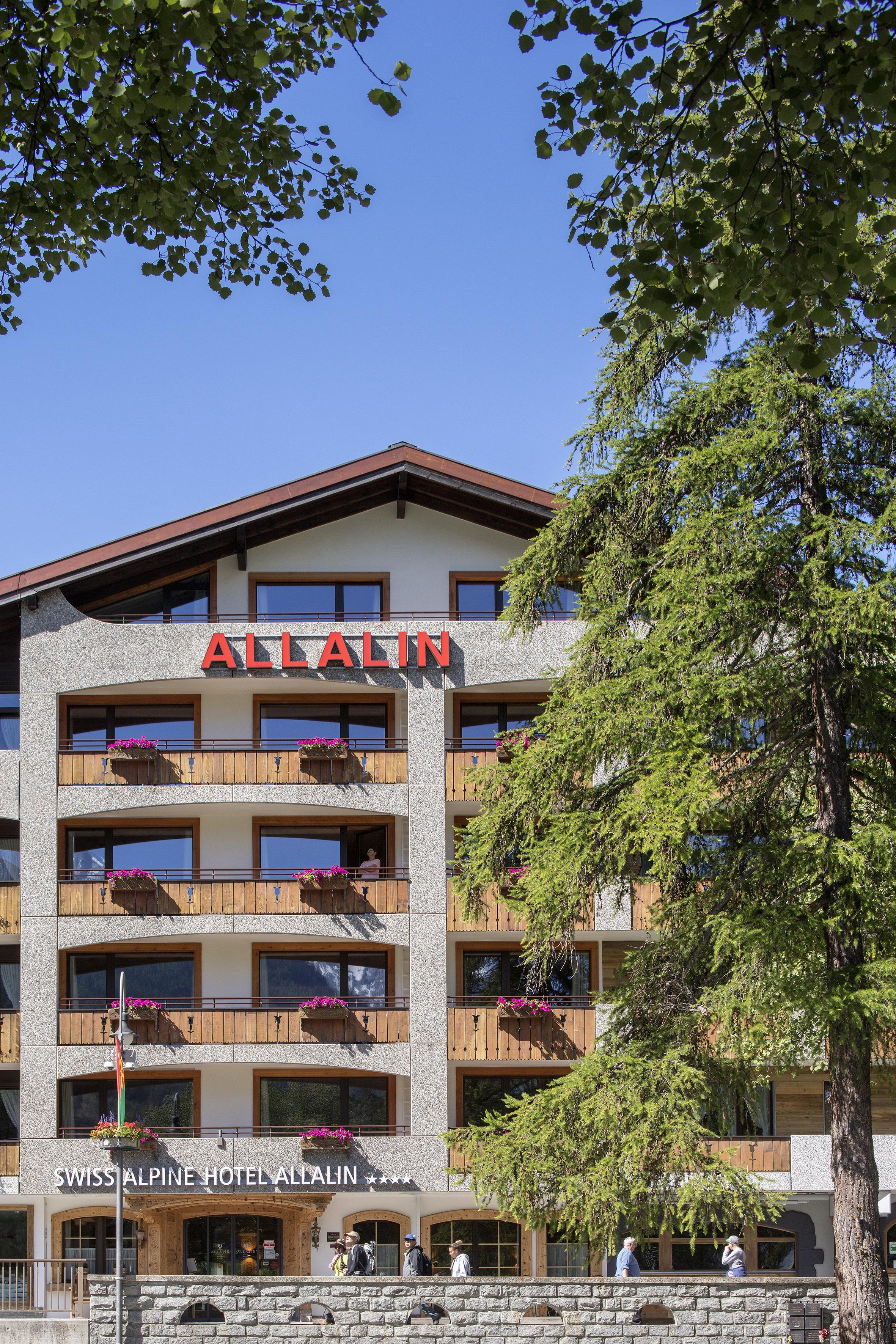 Swiss Alpine Hotel Allalin Zermatt Exterior foto