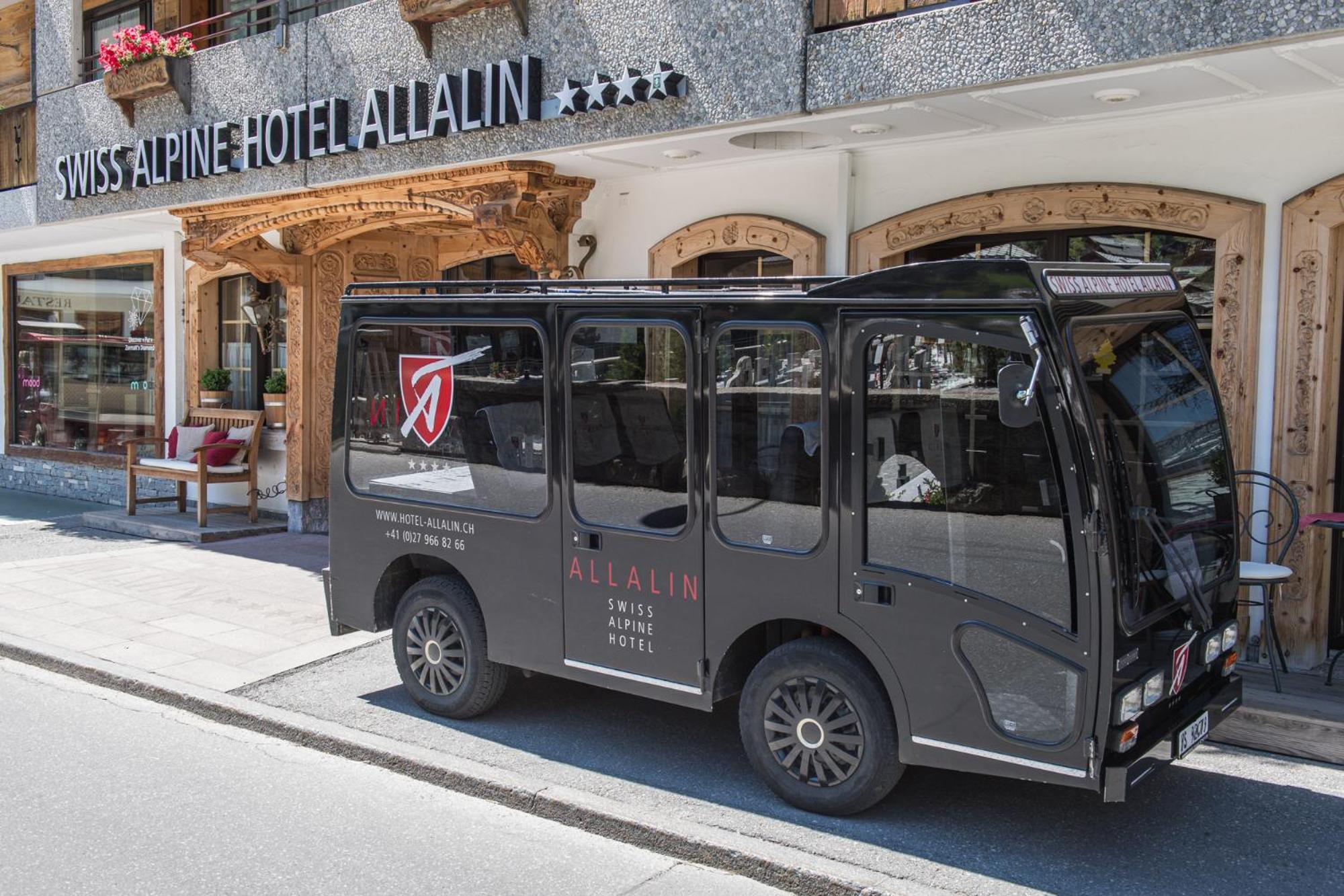 Swiss Alpine Hotel Allalin Zermatt Exterior foto