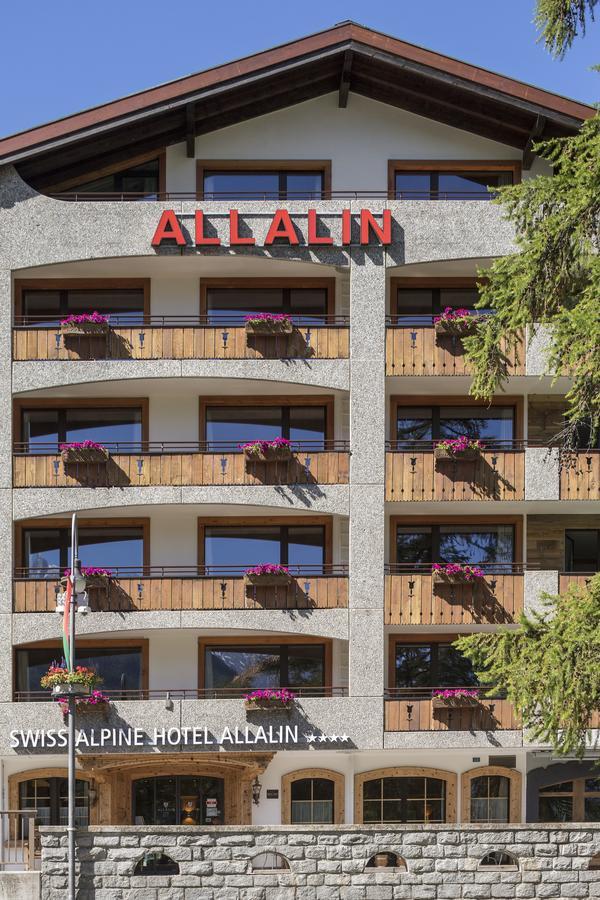 Swiss Alpine Hotel Allalin Zermatt Exterior foto