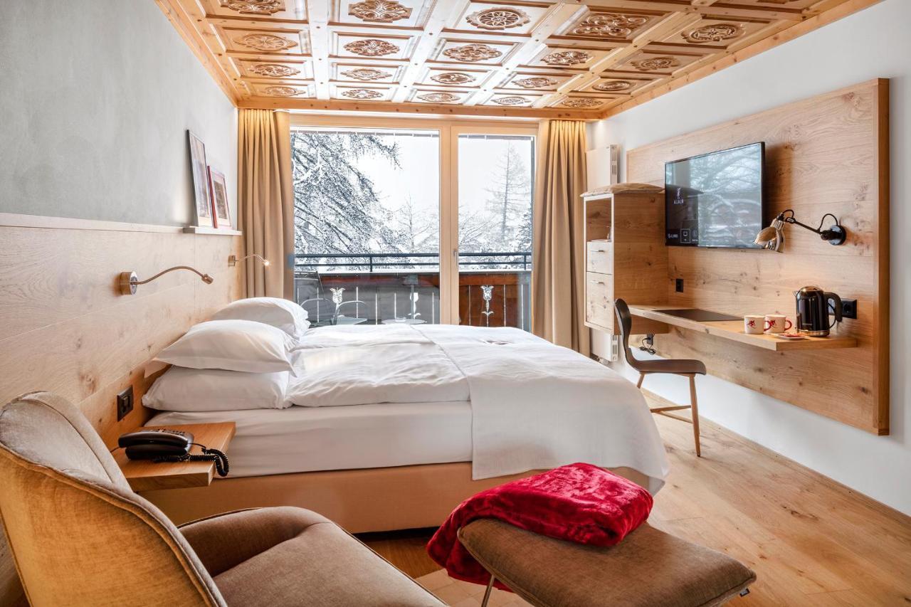 Swiss Alpine Hotel Allalin Zermatt Exterior foto