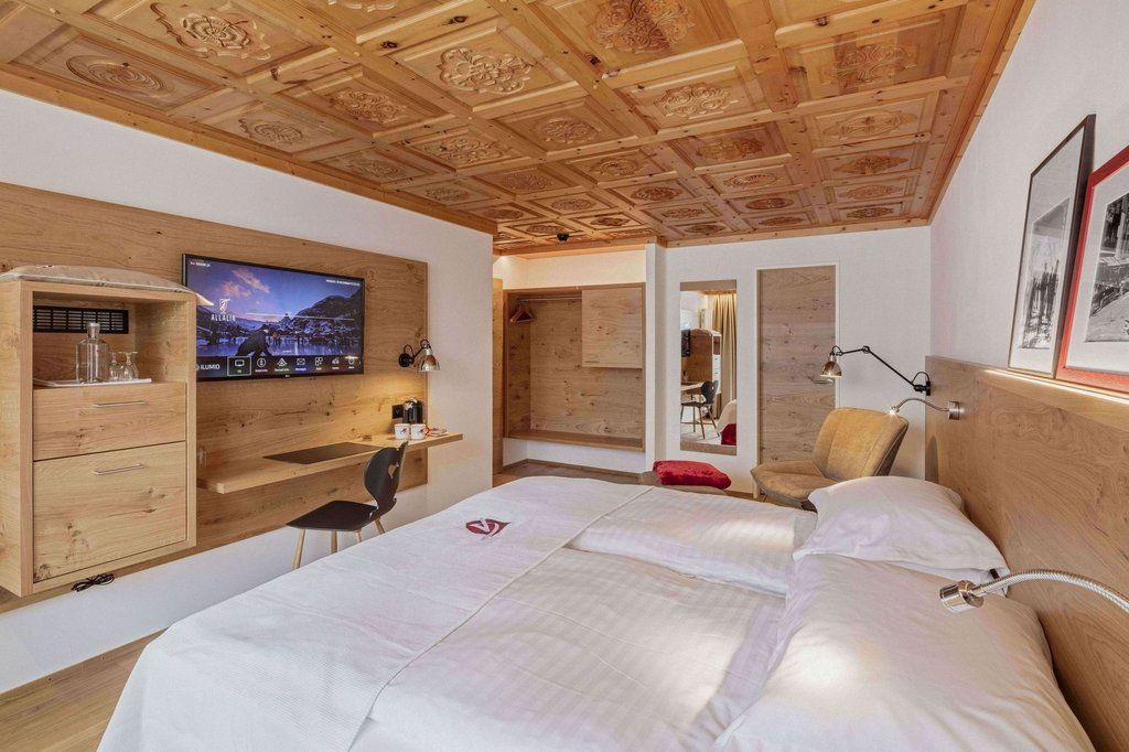 Swiss Alpine Hotel Allalin Zermatt Exterior foto